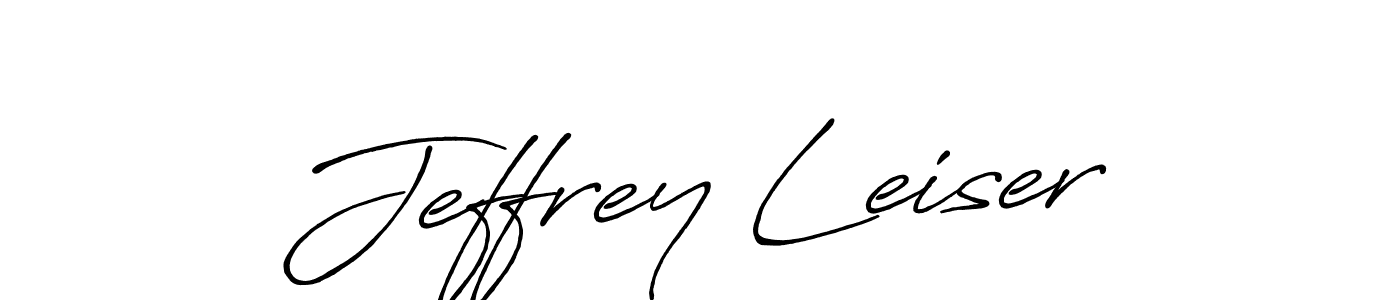 Antro_Vectra_Bolder is a professional signature style that is perfect for those who want to add a touch of class to their signature. It is also a great choice for those who want to make their signature more unique. Get Jeffrey Leiser name to fancy signature for free. Jeffrey Leiser signature style 7 images and pictures png
