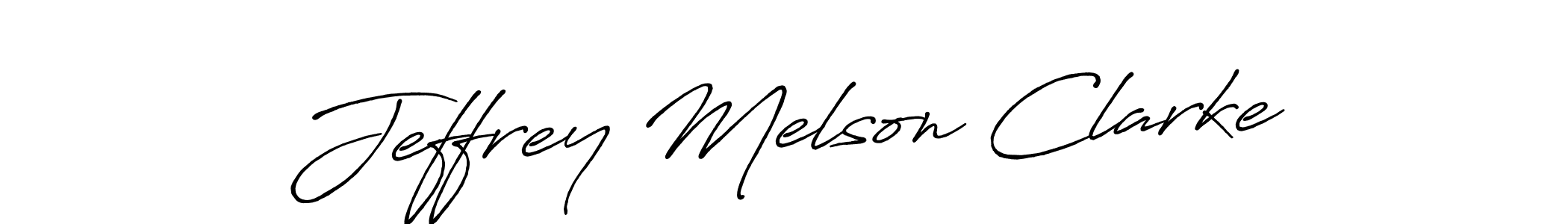 Best and Professional Signature Style for Jeffrey Melson Clarke. Antro_Vectra_Bolder Best Signature Style Collection. Jeffrey Melson Clarke signature style 7 images and pictures png