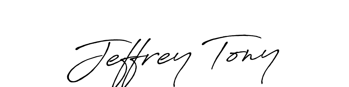 Make a beautiful signature design for name Jeffrey Tony. Use this online signature maker to create a handwritten signature for free. Jeffrey Tony signature style 7 images and pictures png