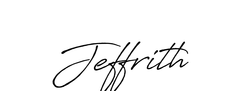 How to make Jeffrith signature? Antro_Vectra_Bolder is a professional autograph style. Create handwritten signature for Jeffrith name. Jeffrith signature style 7 images and pictures png