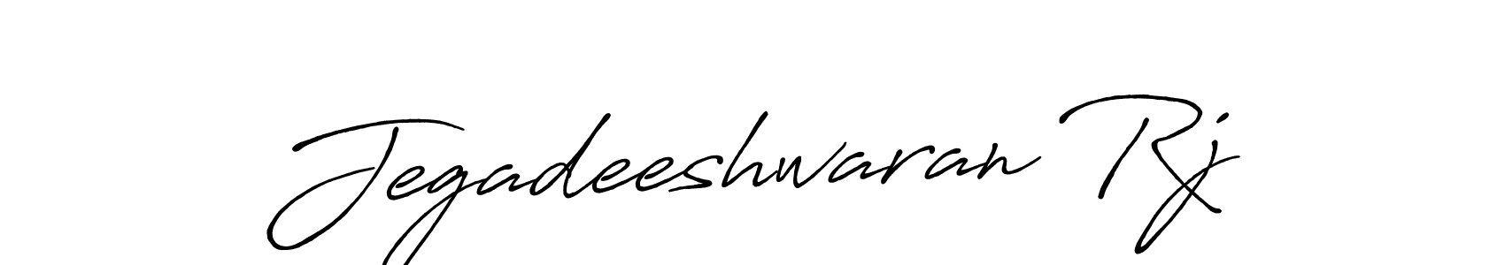 This is the best signature style for the Jegadeeshwaran Rj name. Also you like these signature font (Antro_Vectra_Bolder). Mix name signature. Jegadeeshwaran Rj signature style 7 images and pictures png