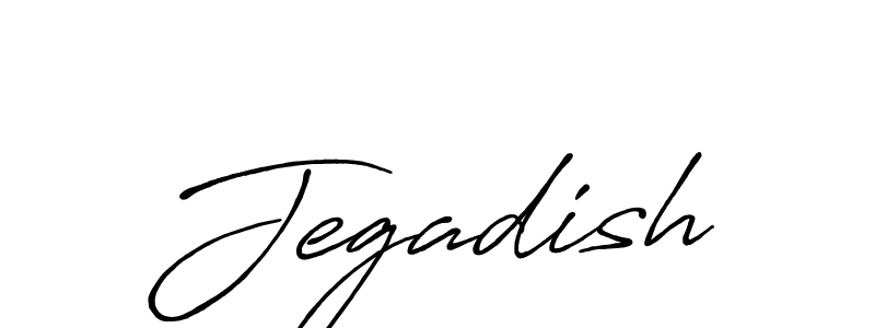 Design your own signature with our free online signature maker. With this signature software, you can create a handwritten (Antro_Vectra_Bolder) signature for name Jegadish. Jegadish signature style 7 images and pictures png