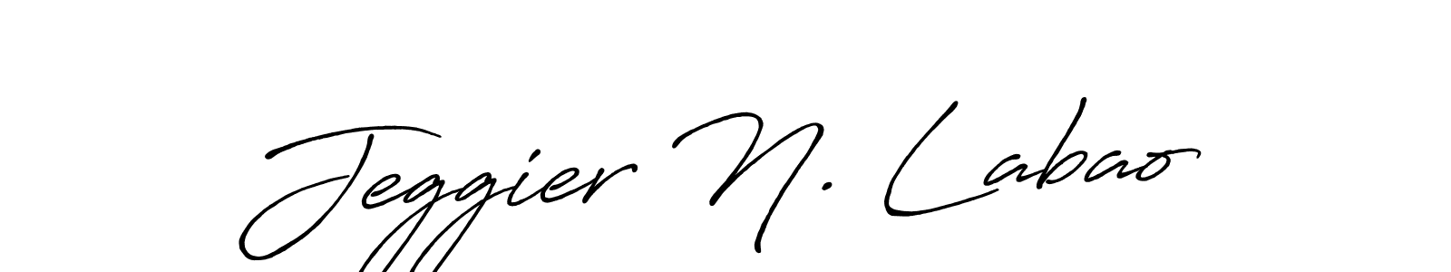 Best and Professional Signature Style for Jeggier N. Labao. Antro_Vectra_Bolder Best Signature Style Collection. Jeggier N. Labao signature style 7 images and pictures png