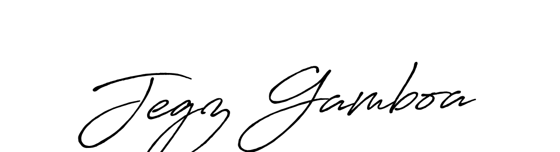 Make a short Jegz Gamboa signature style. Manage your documents anywhere anytime using Antro_Vectra_Bolder. Create and add eSignatures, submit forms, share and send files easily. Jegz Gamboa signature style 7 images and pictures png