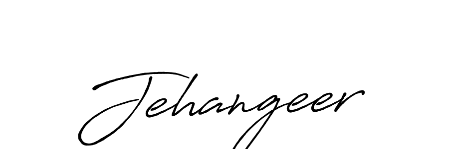 Make a beautiful signature design for name Jehangeer. With this signature (Antro_Vectra_Bolder) style, you can create a handwritten signature for free. Jehangeer signature style 7 images and pictures png