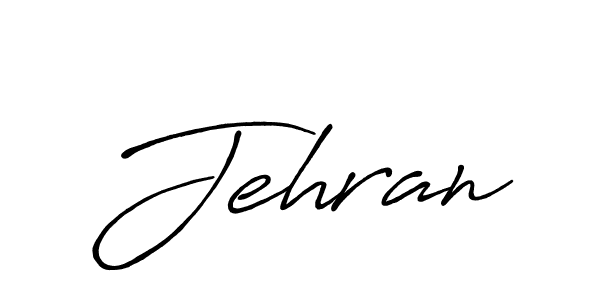Make a beautiful signature design for name Jehran. With this signature (Antro_Vectra_Bolder) style, you can create a handwritten signature for free. Jehran signature style 7 images and pictures png