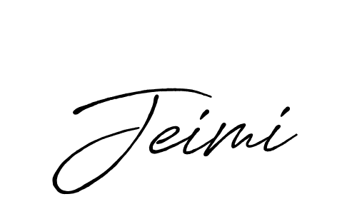 Also we have Jeimi name is the best signature style. Create professional handwritten signature collection using Antro_Vectra_Bolder autograph style. Jeimi signature style 7 images and pictures png