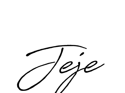 Similarly Antro_Vectra_Bolder is the best handwritten signature design. Signature creator online .You can use it as an online autograph creator for name Jeje. Jeje signature style 7 images and pictures png
