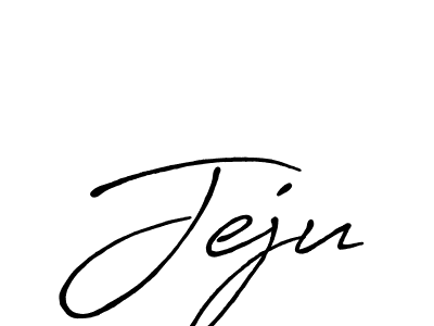 Design your own signature with our free online signature maker. With this signature software, you can create a handwritten (Antro_Vectra_Bolder) signature for name Jeju. Jeju signature style 7 images and pictures png