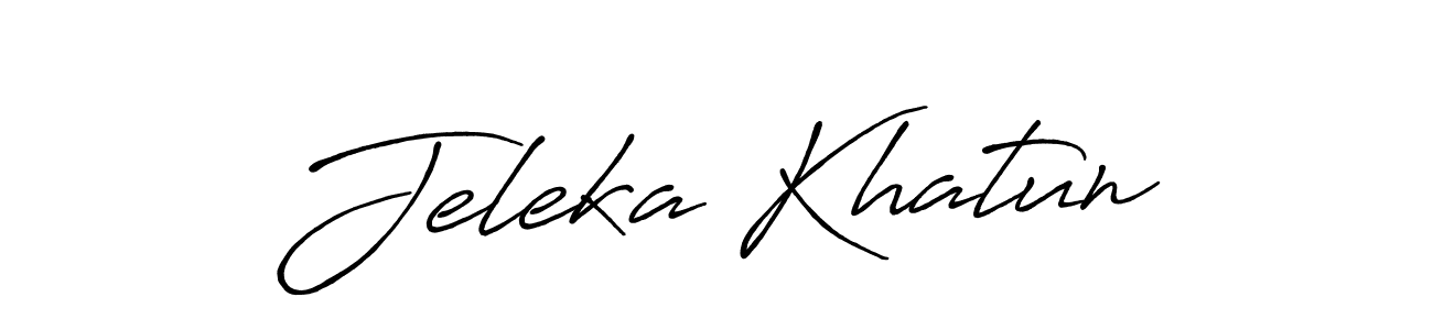Here are the top 10 professional signature styles for the name Jeleka Khatun. These are the best autograph styles you can use for your name. Jeleka Khatun signature style 7 images and pictures png