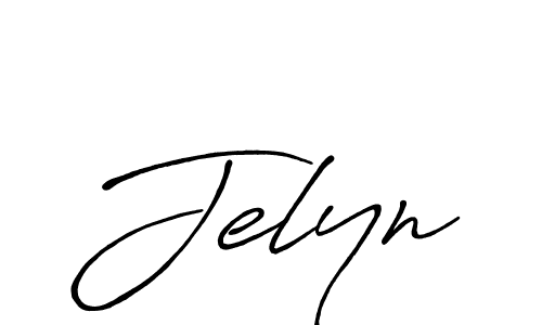 How to make Jelyn signature? Antro_Vectra_Bolder is a professional autograph style. Create handwritten signature for Jelyn name. Jelyn signature style 7 images and pictures png
