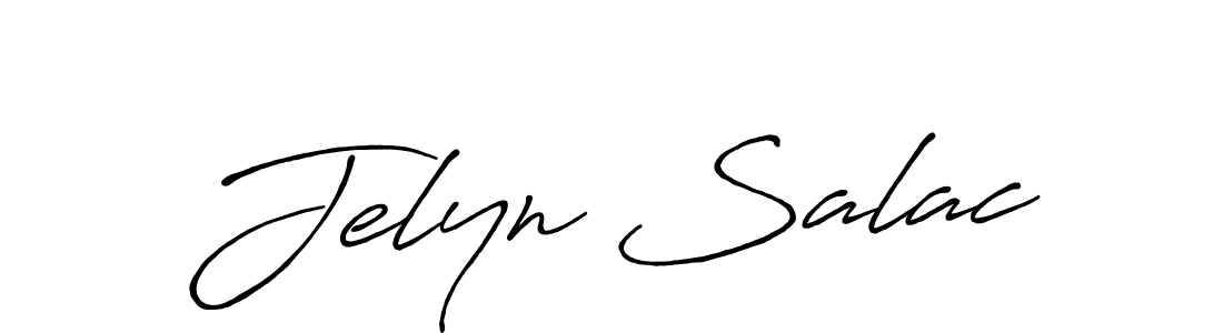 Also we have Jelyn Salac name is the best signature style. Create professional handwritten signature collection using Antro_Vectra_Bolder autograph style. Jelyn Salac signature style 7 images and pictures png