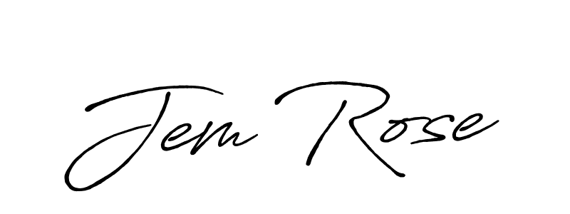 Make a beautiful signature design for name Jem Rose. Use this online signature maker to create a handwritten signature for free. Jem Rose signature style 7 images and pictures png