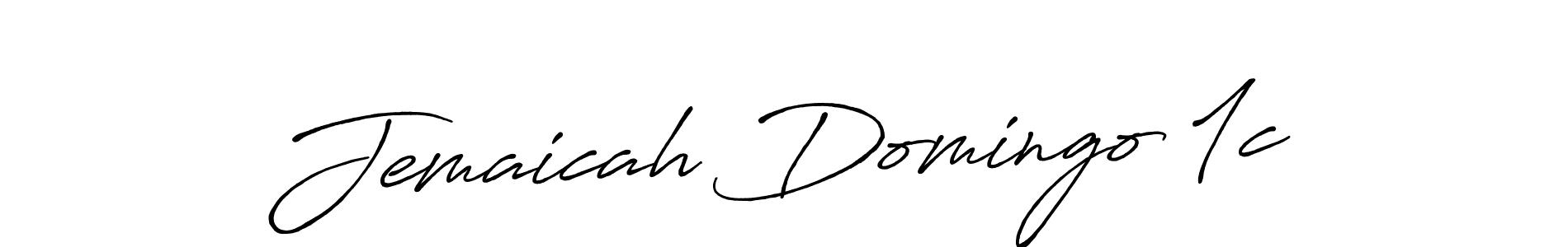 Also we have Jemaicah Domingo 1c name is the best signature style. Create professional handwritten signature collection using Antro_Vectra_Bolder autograph style. Jemaicah Domingo 1c signature style 7 images and pictures png