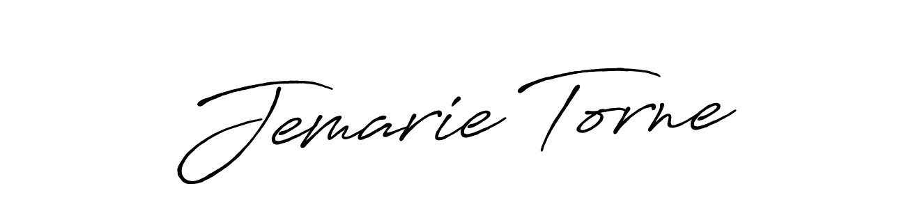 How to make Jemarie Torne signature? Antro_Vectra_Bolder is a professional autograph style. Create handwritten signature for Jemarie Torne name. Jemarie Torne signature style 7 images and pictures png