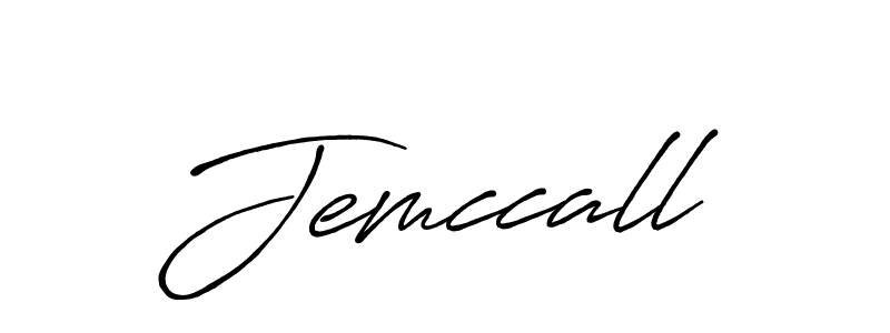 Jemccall stylish signature style. Best Handwritten Sign (Antro_Vectra_Bolder) for my name. Handwritten Signature Collection Ideas for my name Jemccall. Jemccall signature style 7 images and pictures png