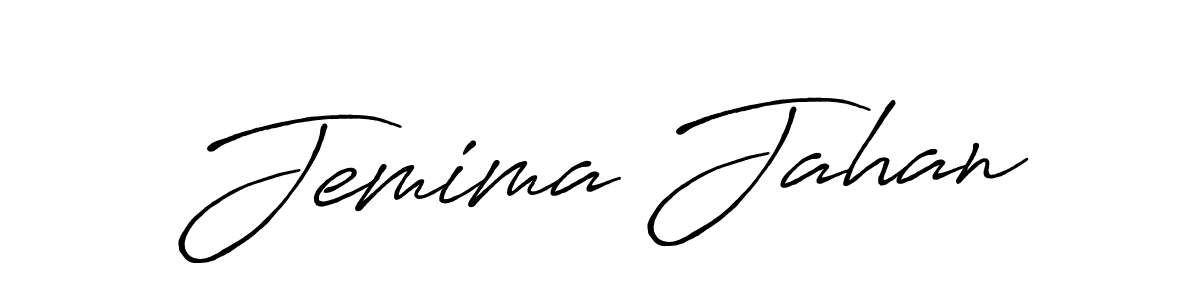 Make a beautiful signature design for name Jemima Jahan. Use this online signature maker to create a handwritten signature for free. Jemima Jahan signature style 7 images and pictures png