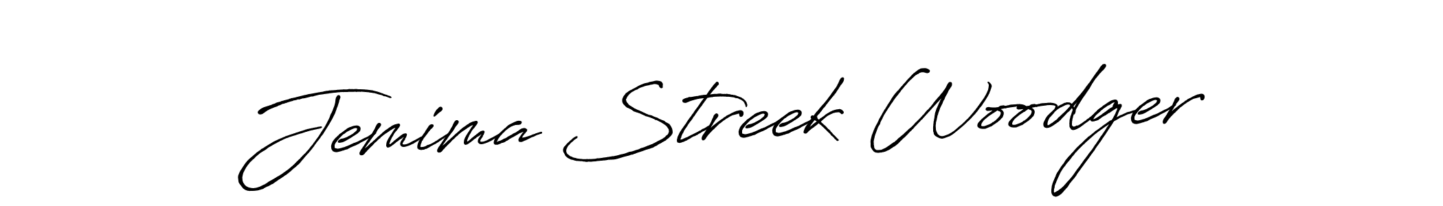 Once you've used our free online signature maker to create your best signature Antro_Vectra_Bolder style, it's time to enjoy all of the benefits that Jemima Streek Woodger name signing documents. Jemima Streek Woodger signature style 7 images and pictures png
