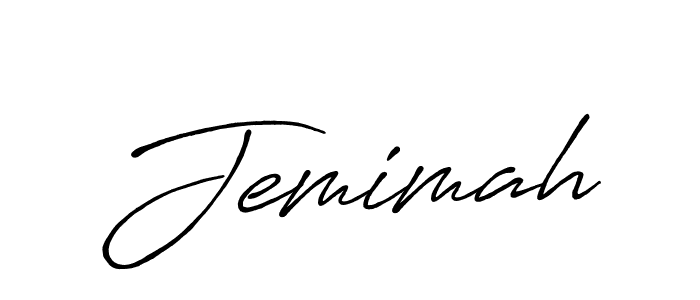 Create a beautiful signature design for name Jemimah. With this signature (Antro_Vectra_Bolder) fonts, you can make a handwritten signature for free. Jemimah signature style 7 images and pictures png