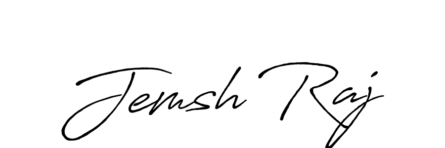 Make a short Jemsh Raj signature style. Manage your documents anywhere anytime using Antro_Vectra_Bolder. Create and add eSignatures, submit forms, share and send files easily. Jemsh Raj signature style 7 images and pictures png