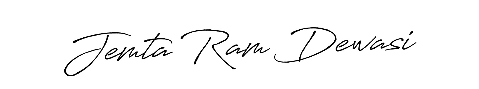 You can use this online signature creator to create a handwritten signature for the name Jemta Ram Dewasi. This is the best online autograph maker. Jemta Ram Dewasi signature style 7 images and pictures png