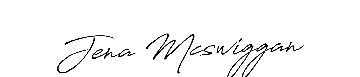 Here are the top 10 professional signature styles for the name Jena Mcswiggan. These are the best autograph styles you can use for your name. Jena Mcswiggan signature style 7 images and pictures png