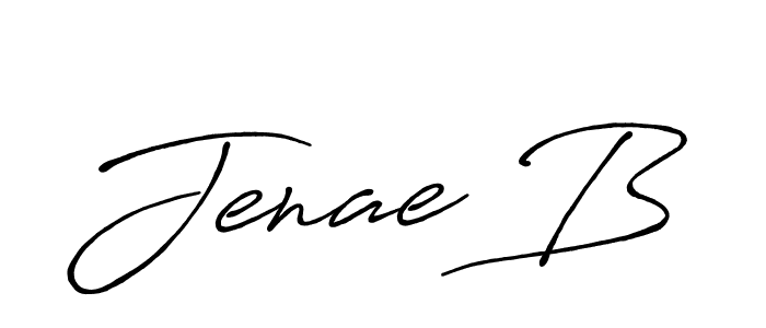 Make a beautiful signature design for name Jenae B. Use this online signature maker to create a handwritten signature for free. Jenae B signature style 7 images and pictures png