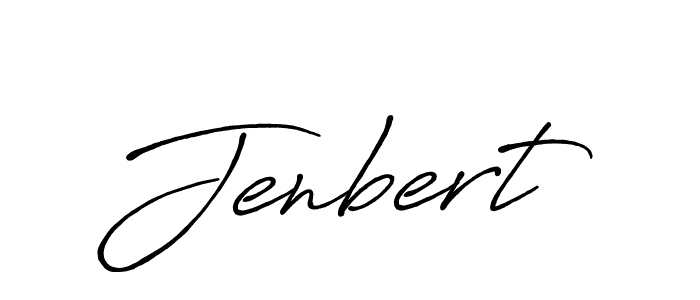 Create a beautiful signature design for name Jenbert. With this signature (Antro_Vectra_Bolder) fonts, you can make a handwritten signature for free. Jenbert signature style 7 images and pictures png