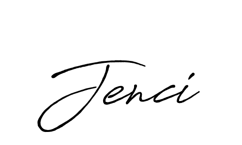 The best way (Antro_Vectra_Bolder) to make a short signature is to pick only two or three words in your name. The name Jenci include a total of six letters. For converting this name. Jenci signature style 7 images and pictures png