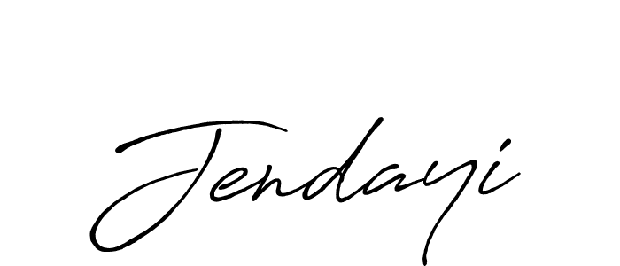 Jendayi stylish signature style. Best Handwritten Sign (Antro_Vectra_Bolder) for my name. Handwritten Signature Collection Ideas for my name Jendayi. Jendayi signature style 7 images and pictures png