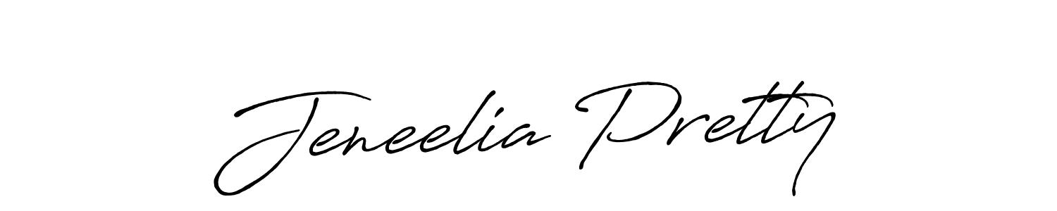 Similarly Antro_Vectra_Bolder is the best handwritten signature design. Signature creator online .You can use it as an online autograph creator for name Jeneelia Pretty. Jeneelia Pretty signature style 7 images and pictures png