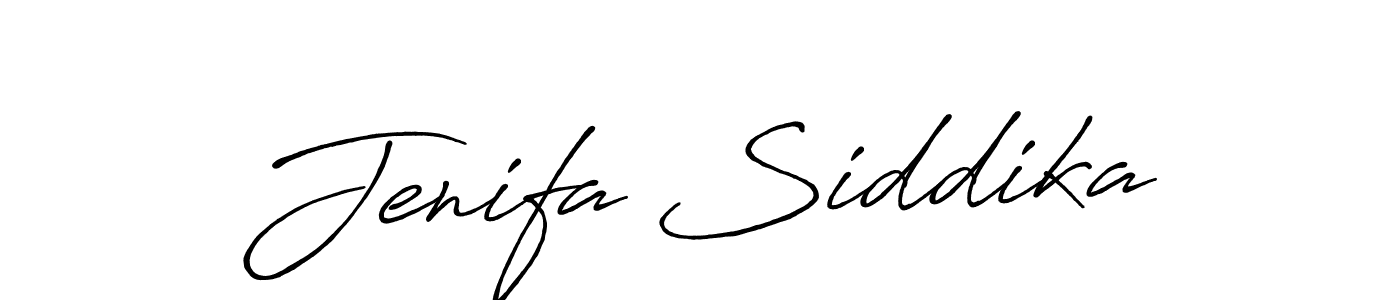 if you are searching for the best signature style for your name Jenifa Siddika. so please give up your signature search. here we have designed multiple signature styles  using Antro_Vectra_Bolder. Jenifa Siddika signature style 7 images and pictures png