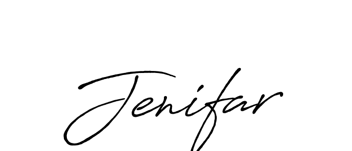 It looks lik you need a new signature style for name Jenifar. Design unique handwritten (Antro_Vectra_Bolder) signature with our free signature maker in just a few clicks. Jenifar signature style 7 images and pictures png