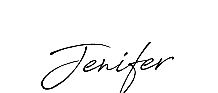 Also we have Jenifer name is the best signature style. Create professional handwritten signature collection using Antro_Vectra_Bolder autograph style. Jenifer signature style 7 images and pictures png