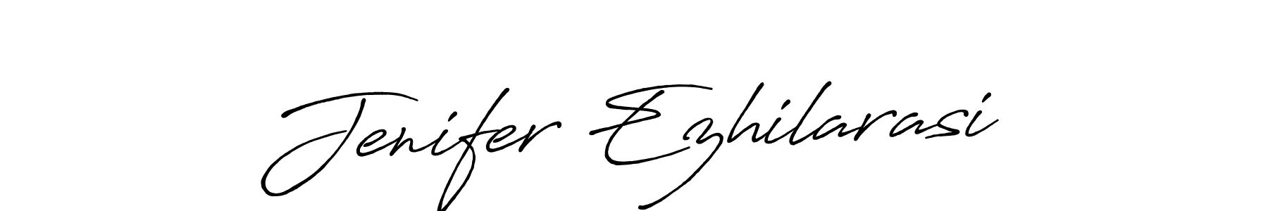 Use a signature maker to create a handwritten signature online. With this signature software, you can design (Antro_Vectra_Bolder) your own signature for name Jenifer Ezhilarasi. Jenifer Ezhilarasi signature style 7 images and pictures png