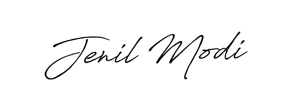 How to Draw Jenil Modi signature style? Antro_Vectra_Bolder is a latest design signature styles for name Jenil Modi. Jenil Modi signature style 7 images and pictures png