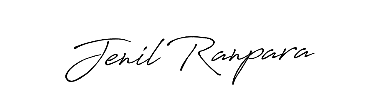 You should practise on your own different ways (Antro_Vectra_Bolder) to write your name (Jenil Ranpara) in signature. don't let someone else do it for you. Jenil Ranpara signature style 7 images and pictures png