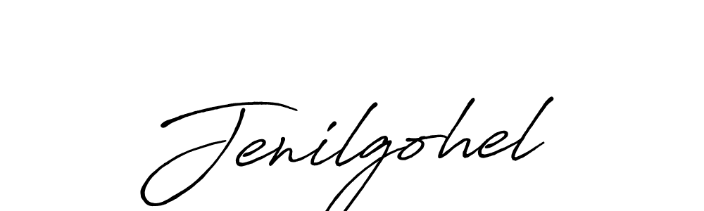 Similarly Antro_Vectra_Bolder is the best handwritten signature design. Signature creator online .You can use it as an online autograph creator for name Jenilgohel. Jenilgohel signature style 7 images and pictures png