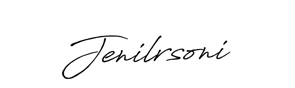 Create a beautiful signature design for name Jenilrsoni. With this signature (Antro_Vectra_Bolder) fonts, you can make a handwritten signature for free. Jenilrsoni signature style 7 images and pictures png