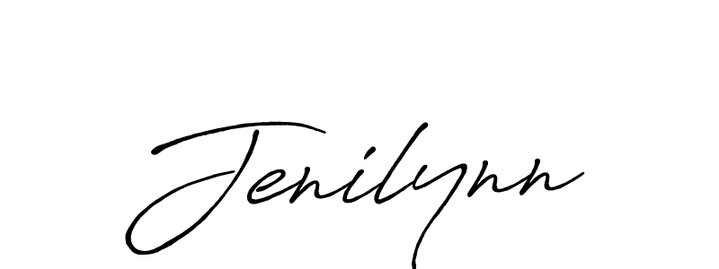 Jenilynn stylish signature style. Best Handwritten Sign (Antro_Vectra_Bolder) for my name. Handwritten Signature Collection Ideas for my name Jenilynn. Jenilynn signature style 7 images and pictures png