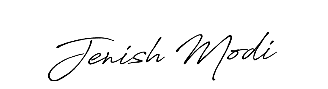 The best way (Antro_Vectra_Bolder) to make a short signature is to pick only two or three words in your name. The name Jenish Modi include a total of six letters. For converting this name. Jenish Modi signature style 7 images and pictures png