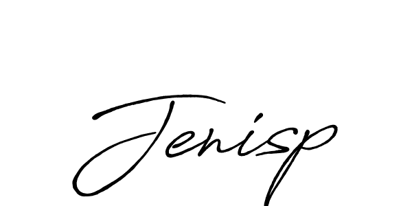 Also we have Jenisp name is the best signature style. Create professional handwritten signature collection using Antro_Vectra_Bolder autograph style. Jenisp signature style 7 images and pictures png