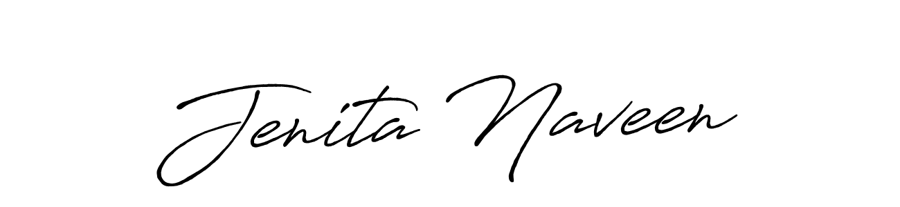 Once you've used our free online signature maker to create your best signature Antro_Vectra_Bolder style, it's time to enjoy all of the benefits that Jenita Naveen name signing documents. Jenita Naveen signature style 7 images and pictures png