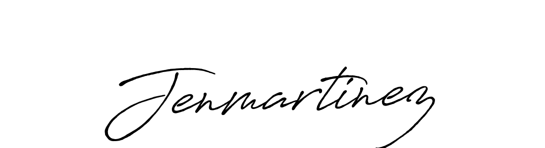 Design your own signature with our free online signature maker. With this signature software, you can create a handwritten (Antro_Vectra_Bolder) signature for name Jenmartinez. Jenmartinez signature style 7 images and pictures png