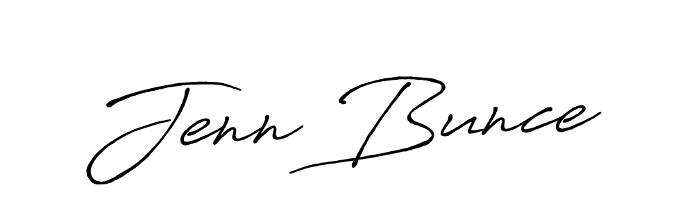 Make a beautiful signature design for name Jenn Bunce. Use this online signature maker to create a handwritten signature for free. Jenn Bunce signature style 7 images and pictures png