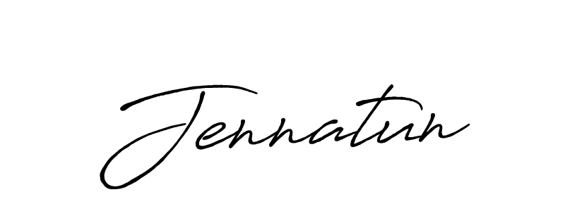 It looks lik you need a new signature style for name Jennatun. Design unique handwritten (Antro_Vectra_Bolder) signature with our free signature maker in just a few clicks. Jennatun signature style 7 images and pictures png