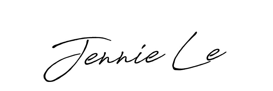 It looks lik you need a new signature style for name Jennie Le. Design unique handwritten (Antro_Vectra_Bolder) signature with our free signature maker in just a few clicks. Jennie Le signature style 7 images and pictures png