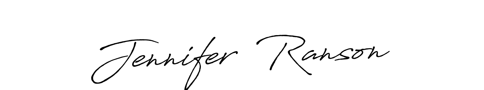 Make a beautiful signature design for name Jennifer  Ranson. Use this online signature maker to create a handwritten signature for free. Jennifer  Ranson signature style 7 images and pictures png