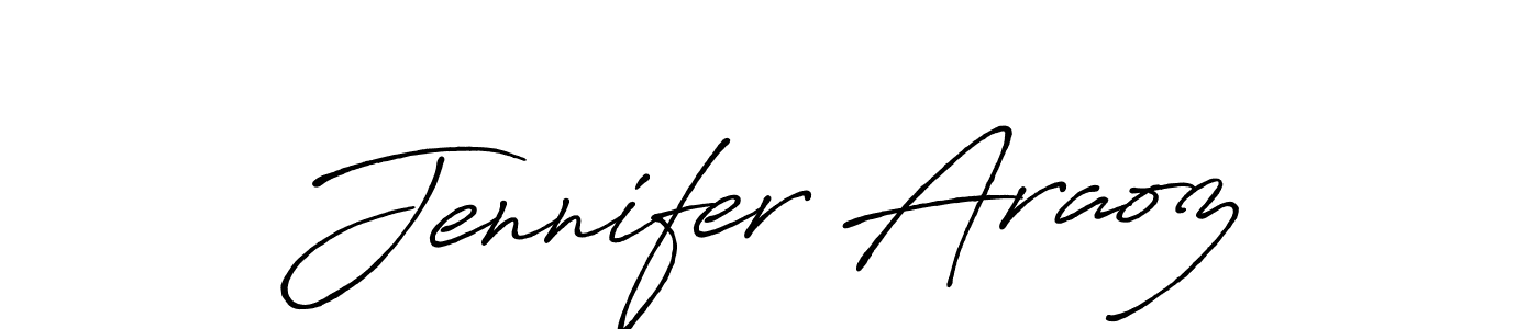 Similarly Antro_Vectra_Bolder is the best handwritten signature design. Signature creator online .You can use it as an online autograph creator for name Jennifer Araoz. Jennifer Araoz signature style 7 images and pictures png