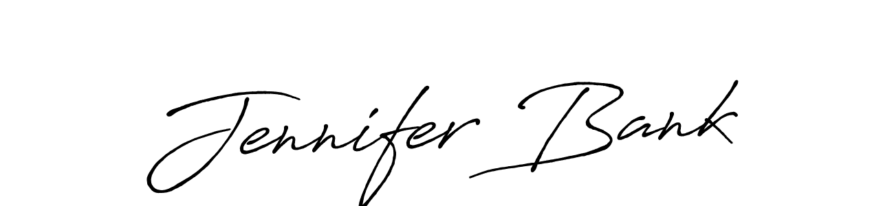 You should practise on your own different ways (Antro_Vectra_Bolder) to write your name (Jennifer Bank) in signature. don't let someone else do it for you. Jennifer Bank signature style 7 images and pictures png